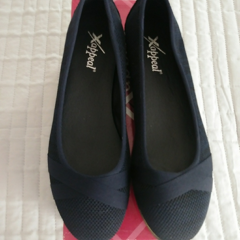Blue flats